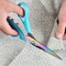 Craft Scissors, All Purpose Sharp Titanium Blade Shears, Comfortable Grips, School Scissors Set of 3 pack, Ideal for Office, Home, Sewing, Fabric, Kitchen, Arts and DIY Supplies